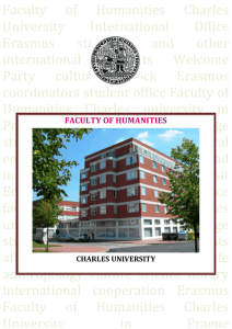 I. Faculty of Humanities (FHs)