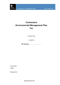 12. weed management plan