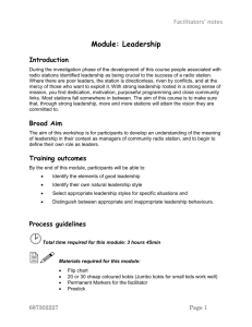 Module: Leadership