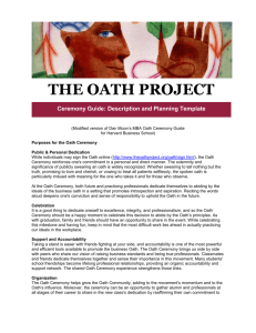 The Oath Project