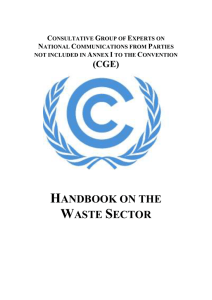 GHG Inventory in Waste Sector