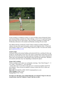 Juniors - Wadhurst Tennis Club