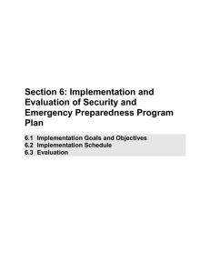 Section 6: Implementation and Evaluation of System Security