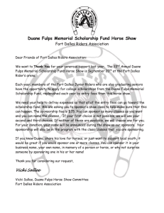 DMSF Scholarship Donation letter 2015