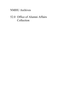 Office of Alumni Affairs Collection