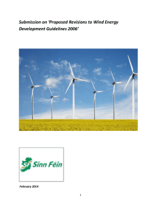 Sinn Fein submission received 20 February 2014