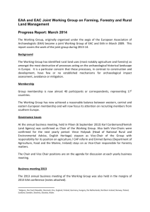 Progress Report March 2014 Rural