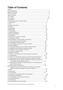 Table of Contents - Department of Veterans` Affairs