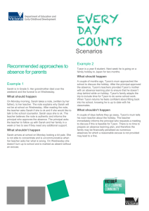 Recommended Approaches to Absence for Parents (docx