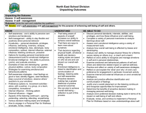 Unpacking Outcomes - North East School Division