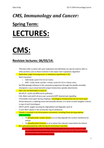 CMS Immunology Cancer notes BETA