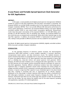 5.A Low-Power and Portable Spread Spectrum Clock Generator for