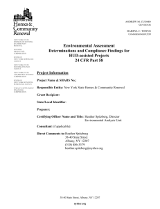 Environmental Assessment Checklist