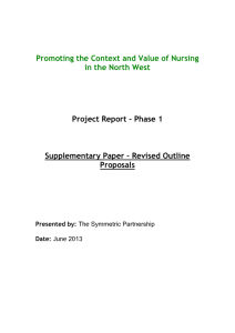 Supplementary Paper - Revised Outline Proposals