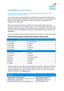 WJEC CPD - Word document template (Bilingual)
