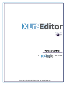 XLr8EditorVersionControl