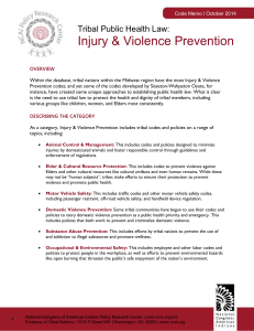Injury & Violence Prevention