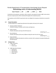 Methodology Letter of Understanding (MLOU)