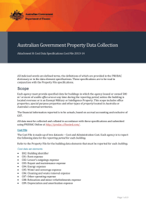 Australian Government Property Data Collection