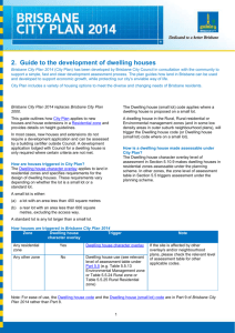 2. Guide to the development of dwelling houses