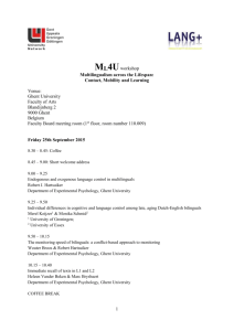programme Ml4U workshop 25