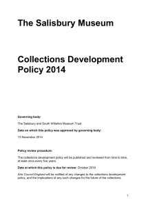 SM_Collections Development Policy_Oct 2014