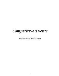 individual or team event - Lakeland Regional High School