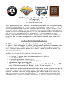 Pl 2014 Position Openings at North County Land Trust 325 Lindell