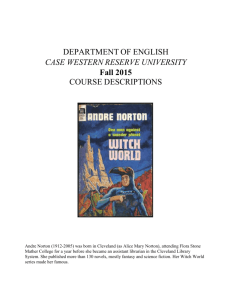 Fall 2015 - Department of English