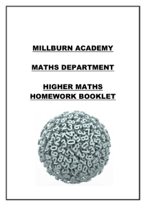 x - Millburn Academy