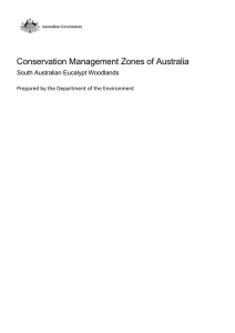 Conservation Management Zones of Australia: South Australian