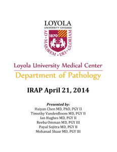 April 2014 - The Chicago Pathology Society