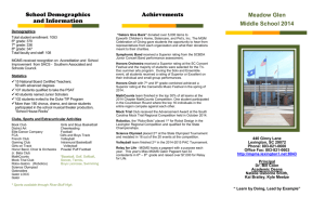 MGMS brochure edited (3) - Meadow Glen Middle School
