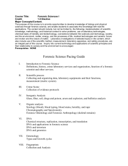 Forensic science chapter 2 review image