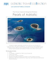 Pearls of the Adriatic