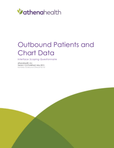 Outbound Patients and Chart Data