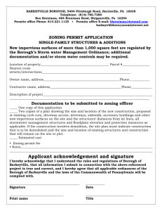 to Barkeyville Zoning Permit Application Forms