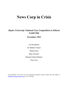 News Corp in Crisis