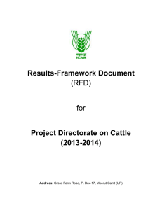 Section 1 - Central Institute for Research on Cattle