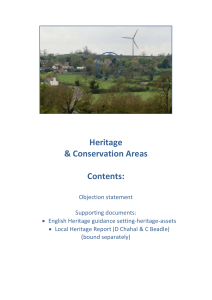 Heritage & Conservation Areas