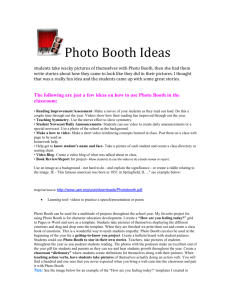 Ideas for Integrating Photo Booth in Your Classroom