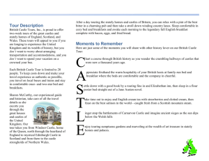 British Castle Tours Brochure