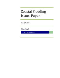 Coastal Flooding Issues Paper - Atlantic Climate Adaptation Solutions
