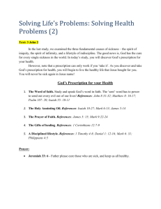 Solving life`s problems_the problem of health.2