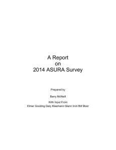 Survey Data - ASU Retirees Association