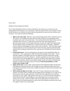 Tri-Lakes Letter CAFO Proposal - Tri