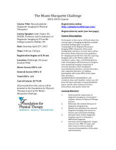 Course Flyer! - Pitt Physical Therapy