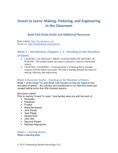 Invent to Learn - Book Study Guide