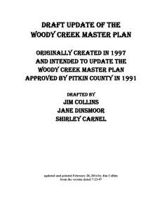 WCMP Draft 7-23-97 assembled - Woody Creek Community Center
