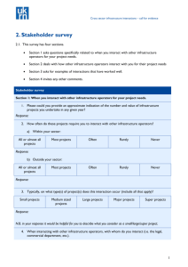 Stakeholder Survey – Word version